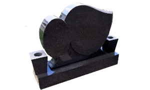 Jk7 China Fension Black Granite Custom Memorial, Black Granite Monument & Tombstone