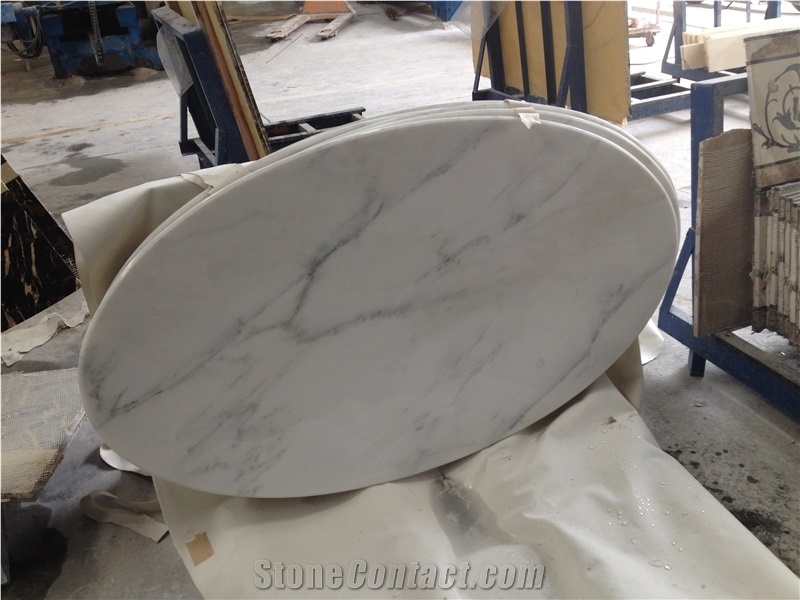 White Marble Tabletops