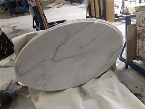 White Marble Tabletops