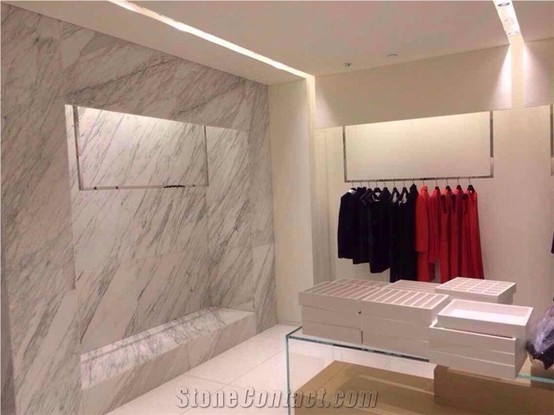 White Marble Tabletops