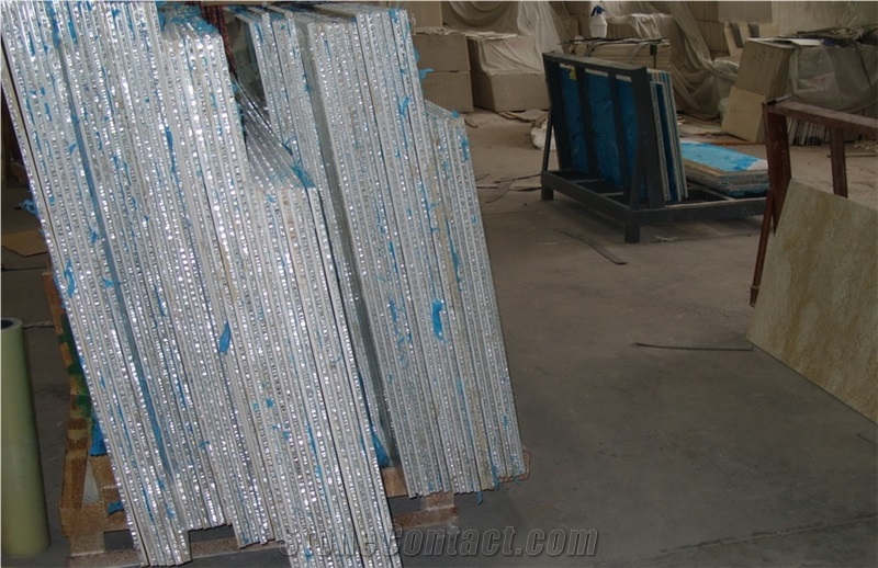 Aluminum Honeycomb Panel With Marble,Onyx,Granite,Big Size 200x160cm