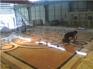 Marble Waterjet Medallion,Round Medallions