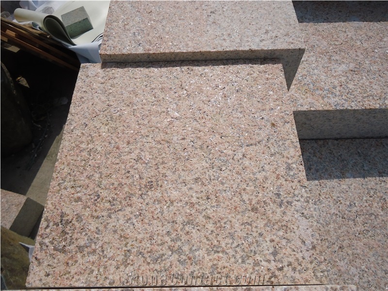 G682 Beige Granite Cube Stone & Pavers