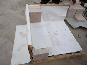 G682 Beige Granite Cube Stone & Pavers