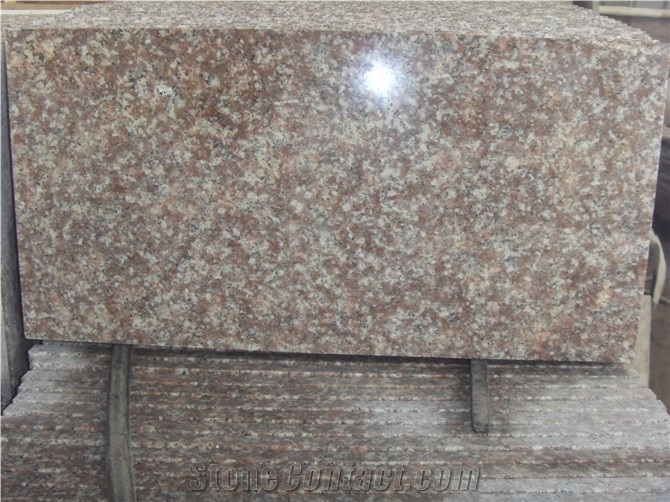G687 Granite Slabs & Tiles, China Red Granite