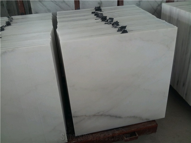 Guangxi White Marble Slabs & Tiles