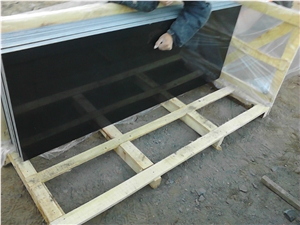 Mongolia Black,China Absolute Black Granite Slabs & Tiles