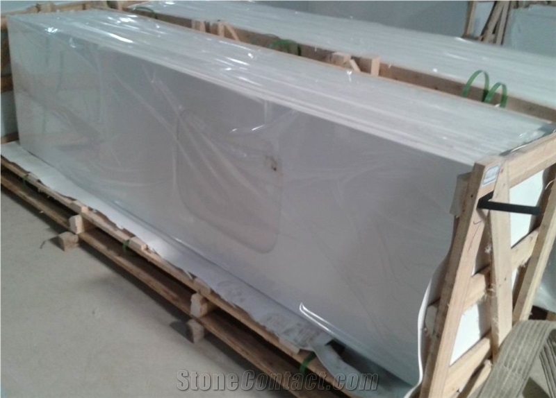 White Quartz Stone Countertop,Artificial Quartz Stone Countertop