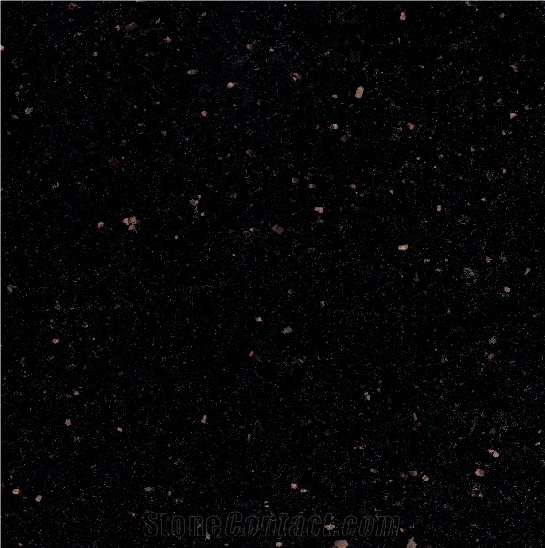 Black Galaxy Granite Slabs & Tiles, India Black Granite