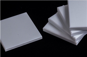 Exporter Crystallized Glass Stone Panel, White Nano Glass Flooring Tile
