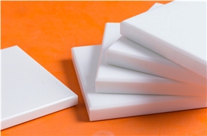 Exporter Crystallized Glass Stone Panel, White Nano Glass Flooring Tile