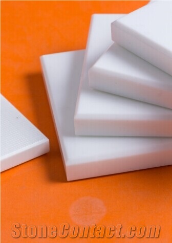 Exporter Crystallized Glass Stone Panel, White Nano Glass Flooring Tile