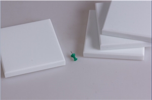 Exporter Crystallized Glass Stone Panel, White Nano Glass Flooring Tile