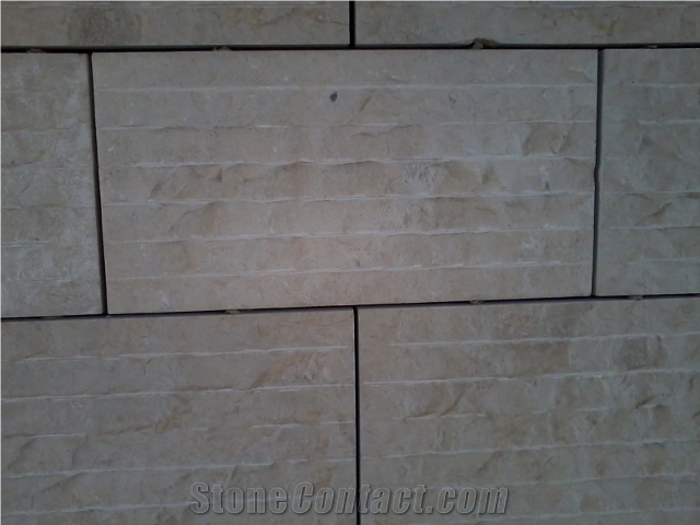 Split Face Limestone Wall Panel Tiles
