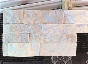 White Quartzite Stacked Stone,Cultured Stone