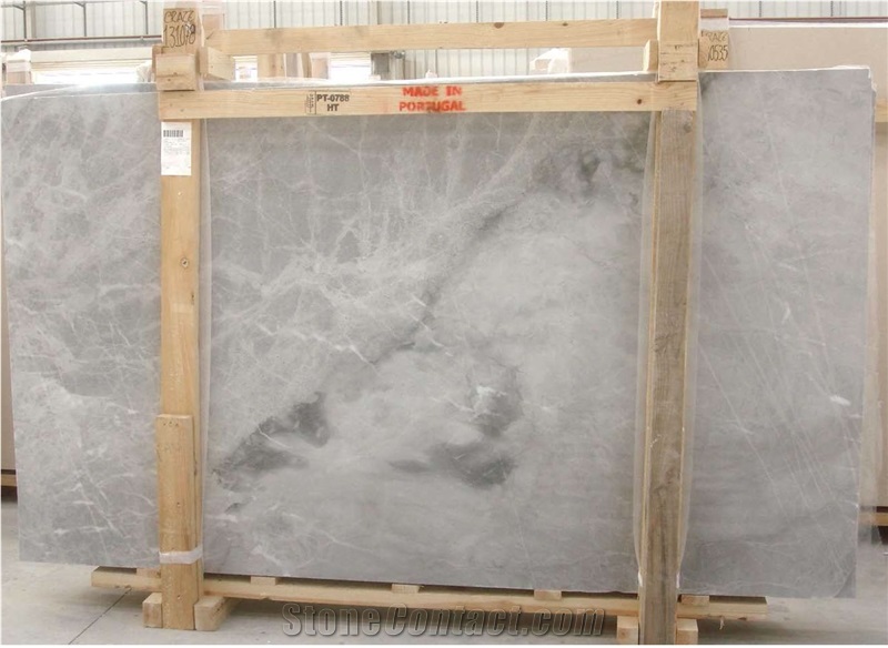 Blue De Savoie Marble Slabs 1st Quality, Grey Polished Marble Flooring Tiles, Walling Tiles