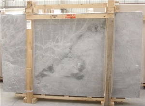 Blue De Savoie Marble Slabs 1st Quality, Grey Polished Marble Flooring Tiles, Walling Tiles