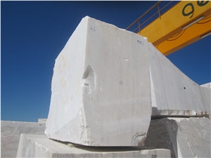Estremoz White Luxury Marble Block, Branco Estremoz Extra, White Portugal Marble Block