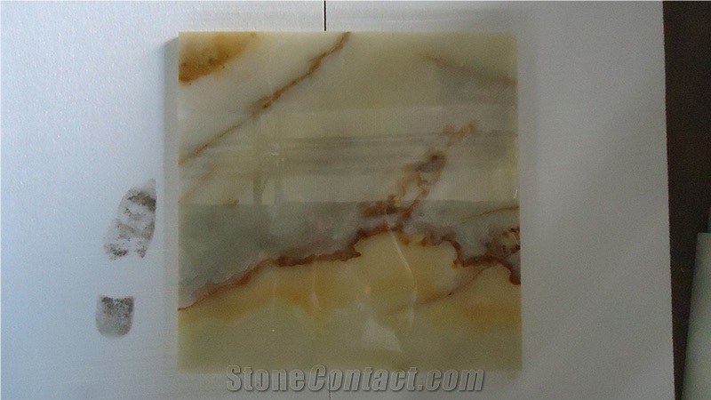 Light Green Onyx Tiles, Pakistan Green Onyx