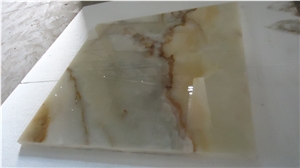 Light Green Onyx Tiles, Pakistan Green Onyx