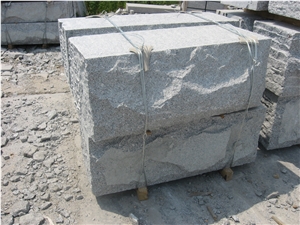 Big Granite Stone for Wall Building, G341 Grey Granite Mushroom Stone