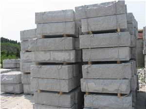Big Granite Stone for Wall Building, G341 Grey Granite Mushroom Stone