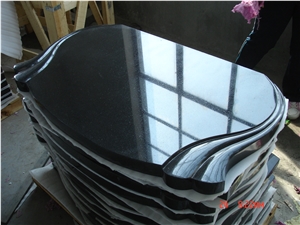 Black Granite Headstone, G20 Black Granite Monument & Tombstone