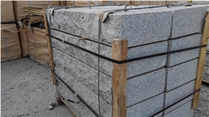 China Grey Granite Kerb，Handmade Kerb, G341 Grey Granite Kerbs