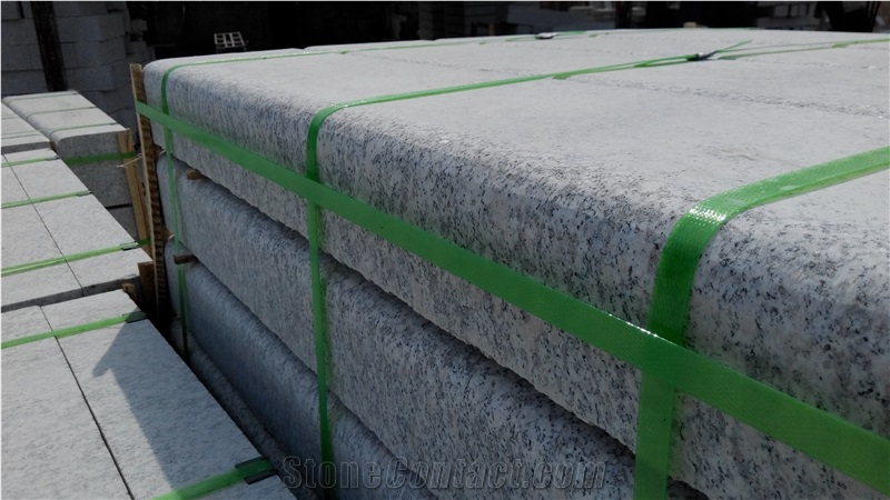 China White Granite Kerbstone,G359 Granite Kerbstone