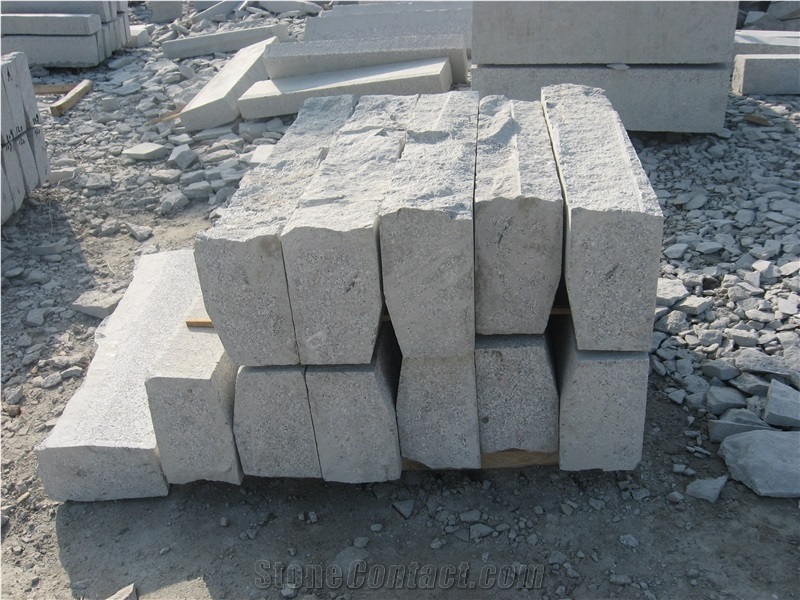 G341 Grey Granite Kerbstone