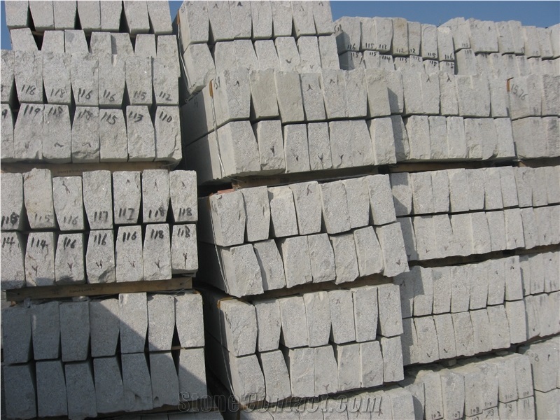 G341 Grey Granite Kerbstone