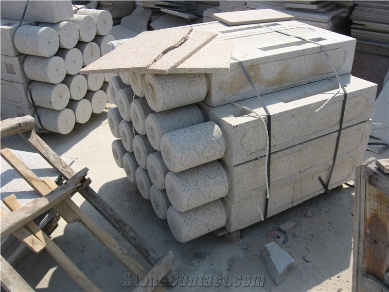 G375 Grey Granite Gates & Fence