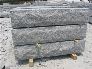 Grey Granite Big Stone for Wall, G341 Grey Granite Mushroom Stone