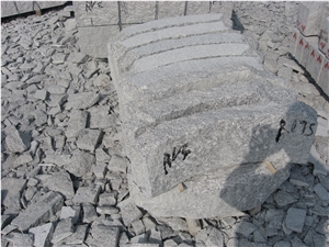 Handwork Curved Kerb,Curved Kerb by Hand, G341 Grey Granite Kerbs