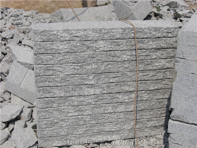 Handwork Rough Granite Curbstone, G341 Grey Granite Curbstone