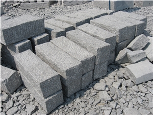 Handwork Rough Granite Curbstone, G341 Grey Granite Curbstone