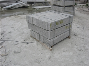 Kerbstone for Germany Market,G341 Grey Granite Kerbs