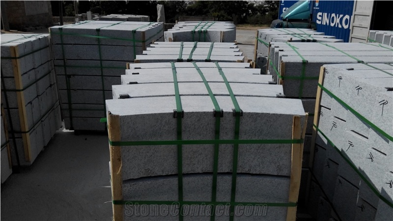 Machine Cut Curved Kerb,White Granite Curved Kerb, G359 White Granite Kerbs