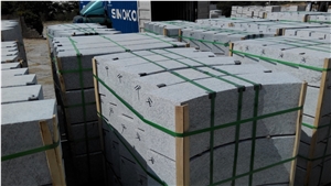 Machine Cut Curved Kerb,White Granite Curved Kerb, G359 White Granite Kerbs