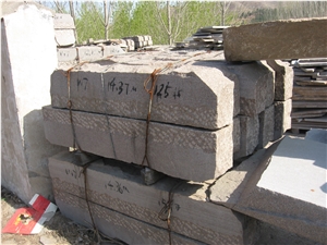 V12 V17 Red Granite Kerbstone for Finland Market, G354 Red Granite Kerbs