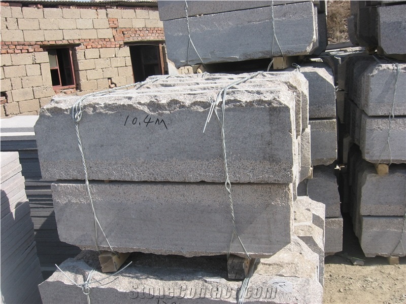 V22 Red Granite Kerbstone for Northern Europe, G354 Red Granite Kerbs