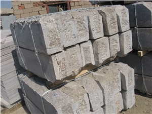 V22 Red Granite Kerbstone for Northern Europe, G354 Red Granite Kerbs