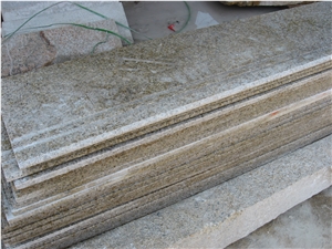 Yellow Gold Granite Step,G350 Steps & Stairs