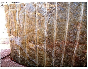 Copper Brown Granite Blocks, Brazil Brown Granite