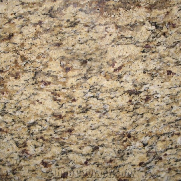 Giallo Bahia Granite Blocks, Brazil Yellow Granite