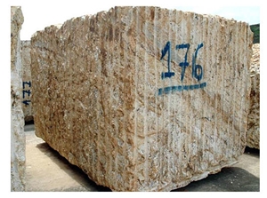 Honey Granite Blocks, Brazil Yellow Granite