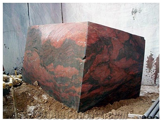 Red Hollywood Granite Blocks, Brazil Red Granite
