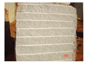 Siena White Granite Blocks, Brazil White Granite