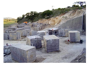 Tobacco Brown Granite Blocks, Brazil Brown Granite