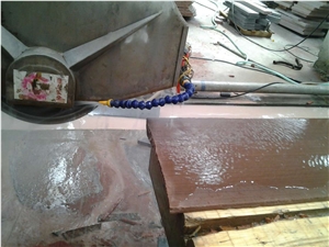 Red Wooden Sandstone Slabs & Tiles , Red Wooden Vein Sandstone